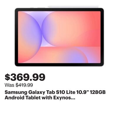 Samsung Galaxy Tab S10 Lite 10.9" 128GB Android…