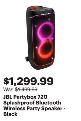 JBL Partybox 720 Splashproof Bluetooth Wireless…