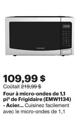 Four à micro-ondes de 1,1 pi³ de Frigidaire (EM…