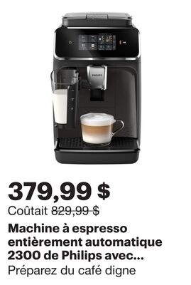 Machine à espresso entièrement automatique 2300…