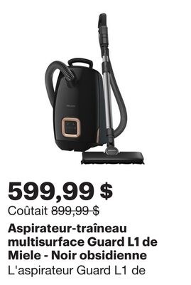 Aspirateur-traîneau multisurface Guard L1 de Mi…