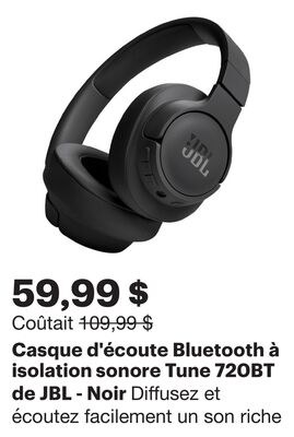 Casque d'écoute Bluetooth à isolation sonore Tu…