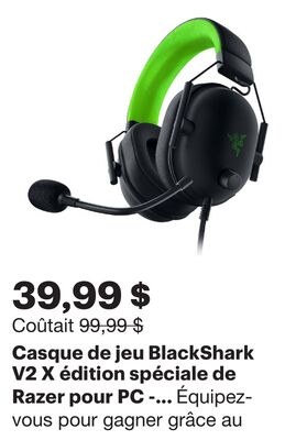 Casque de jeu BlackShark V2 X édition spéciale …