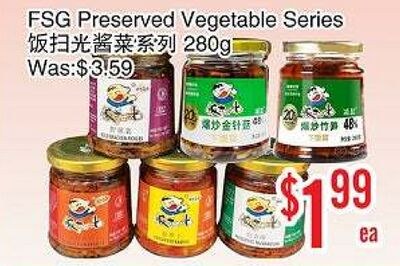 FSG Preserved Vegetable Series