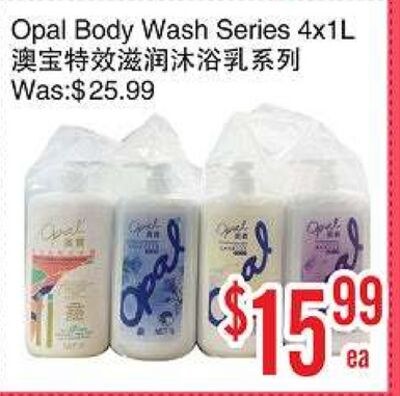 Opal Body Wash Series 4x1L
