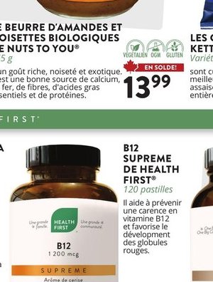 B12 Suprême de Health First