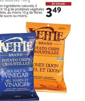 Les Croustilles de Kettle Brand