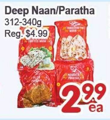 Deep Naan/Paratha