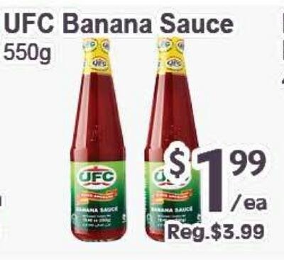 UFC Banana Sauce