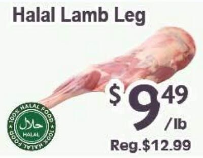 Halal Lamb Leg