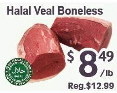 Halal Veal Boneless