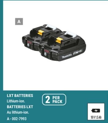 LXT BATTERIES