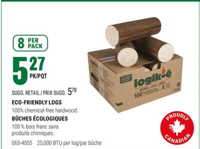 ECO-FRIENDLY LOGS