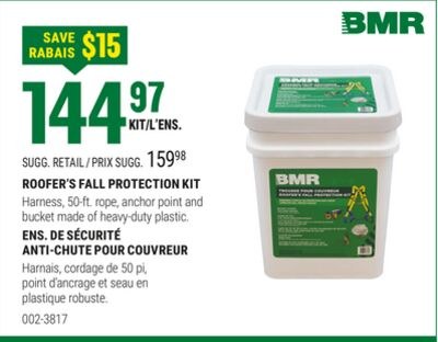 ROOFER'S FALL PROTECTION KIT