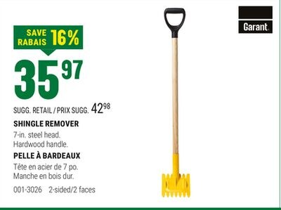 SHINGLE REMOVER