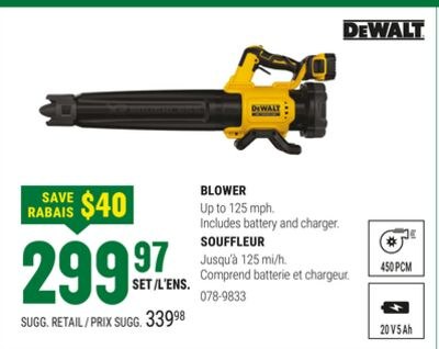 DEWALT BLOWER
