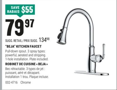"BEJA" KITCHEN FAUCET