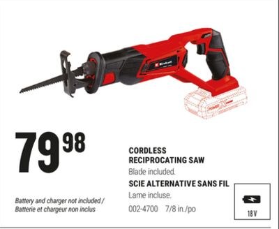 CORDLESS RECIPROCATING SAW