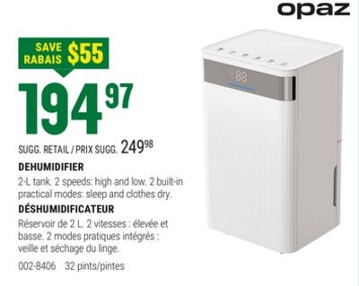 DEHUMIDIFIER