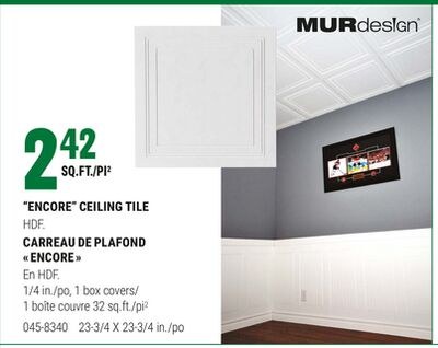 MURdesign "ENCORE" CEILING TILE
