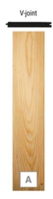 V-joint PANELLING