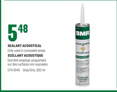 SEALANT ACOUSTICAL