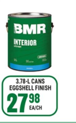 3.78-L CANS EGGSHELL FINISH
