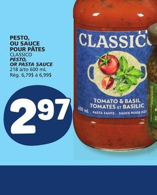 Classico Pesto Sauce