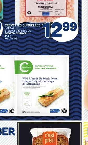 Crevettes Surgelées