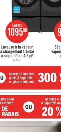 Sécheuse Samsung à capacité de 7.3 pi