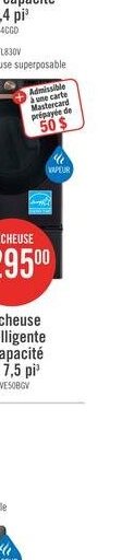 Sécheuse Electrolux à capacité de 7.3 pi