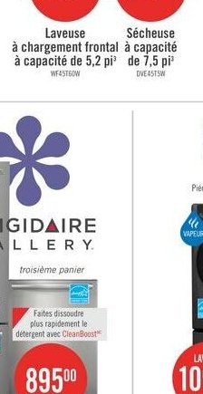 Laveuse Samsung à capacité de 6.1 pi