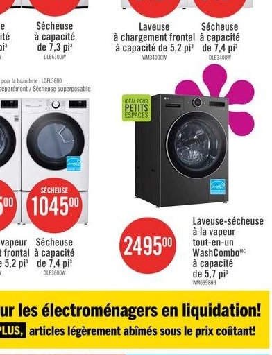 Lave-vaisselle à chargement frontal à capacité …