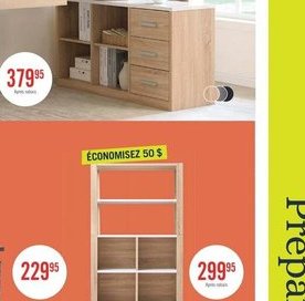 Bureau en coin réversible Demi