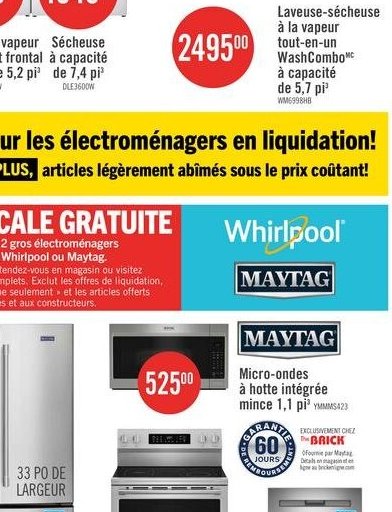 Sécheuse à capacité de 7.4 pi LG