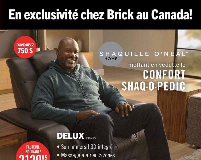Shaquille O'Neal Home Confort Shaq-O-Pedic - De…