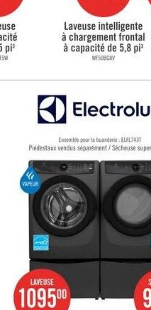 Sécheuse Samsung à vapeur à capacité de 7.3 pi