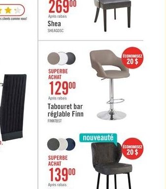 Chaise d'appoint
