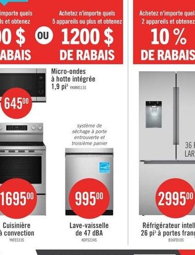 Micro-ondes à hotte intégrée Whirlpool