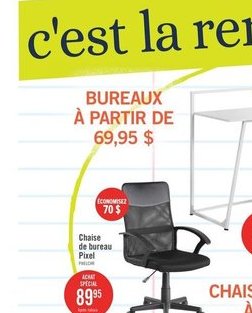 Chaise de bureau Phat