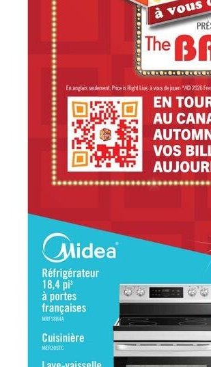 Réfrigérateur Midea 14.6 pi³