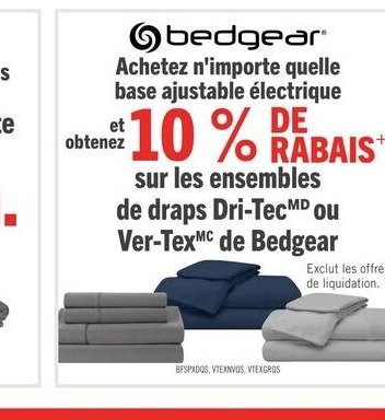 Base ajustable Quest 2.5 pour grand lit
