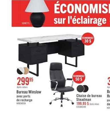Sofa à inclinaison électrique Momento 90 po