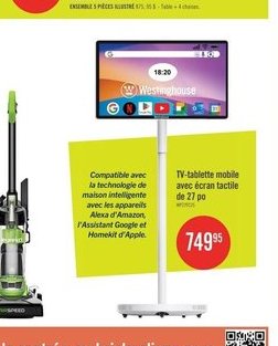 Bibliothèque à 3 tablettes