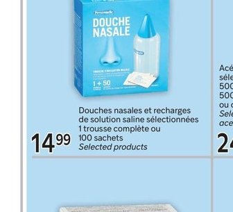 Personnelle - Douches nasales et recharges de s…