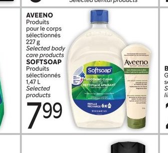 Aveeno Produits pour le corps sélectionnés