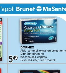 Dormex Capsules Extra Fort