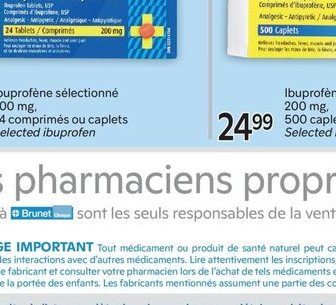 Ibuprofène sélectionné Tablets