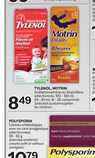 Tylenol Motrin