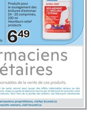Advil Comprimés
